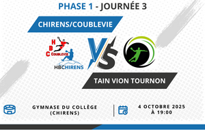 [SENIOR] Chirens/Coublevie VS Tain Vion Tournon