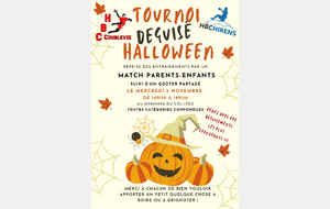 Tournoi Parents-Enfants d'Halloween 