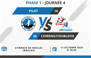 [SENIOR] Match - Pilat VS Chirens/Coublevie