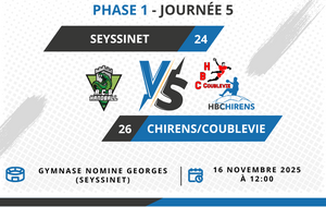 [M15F] Match - Seyssinet VS Chirens/Coublevie