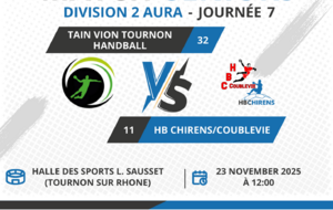 [SENIOR] Match - Tain Vion Tournon VS Chirens/Coublevie