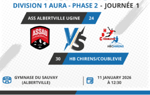 [M15M] Match - Albertville/Ugine VS Chirens/Coublevie
