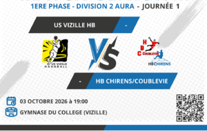 [SENIOR M] Match - Vizille VS HB Chirens/Coublevie