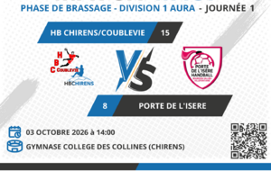 [M13F] Match - Chirens/Coublevie VS Porte de l'Isère