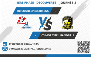 [M11F] Match - HB CHIRENS/COUBLEVIE VS CS BOURGOIN JALLIEU HB